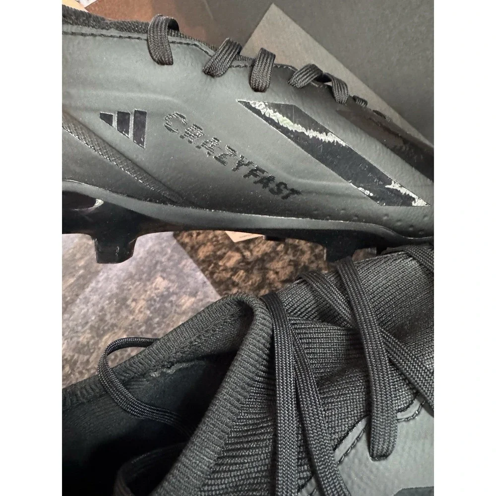 adidas X Crazyfast.3 FG Men's Soccer Cleats, Black, GY7429 Sz Men 10.5 Lady 11.5